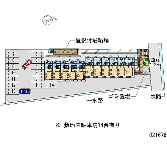 倉敷市白楽町 月極駐車場